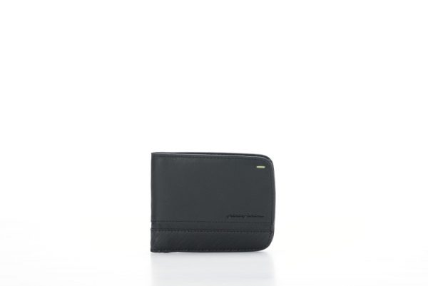 PININFARINA FOLIO HORIZONTAL WALLET 6C - CARBON