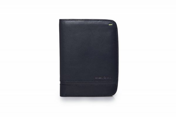 PININFARINA FOLIO PORTA PASSAPORTO BLUE - PASSPORT CASE BLUE - Imagen 2