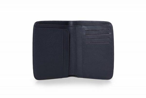 PININFARINA FOLIO PORTA PASSAPORTO BLUE - PASSPORT CASE BLUE - Imagen 3